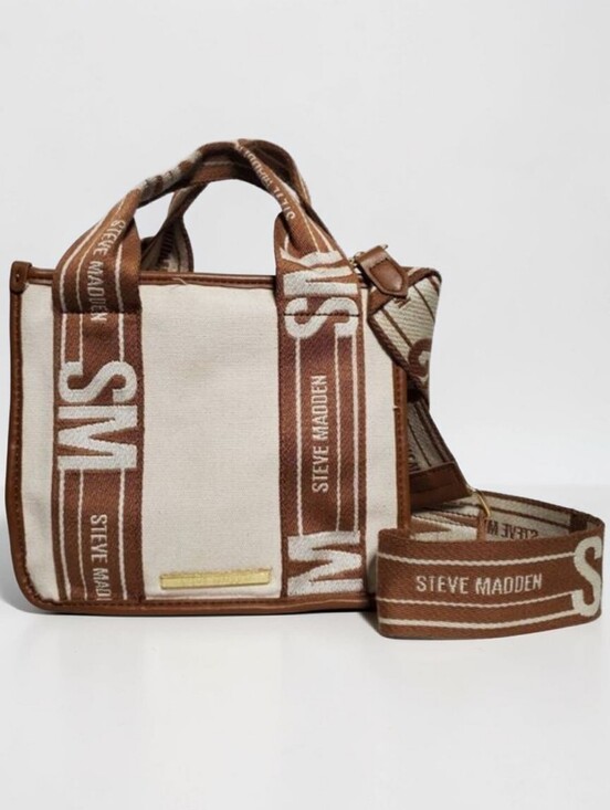 Steve Madden Handbags - Steve Madden Tiktok Satchel Bwebber Creme Brown Bag Tiktok Viral Purse
